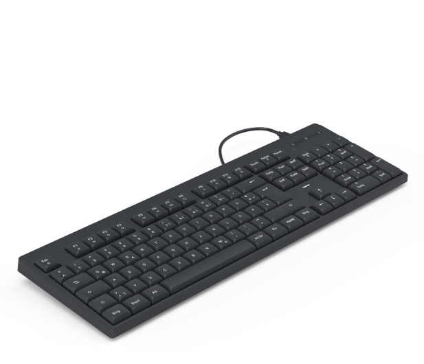 HAMA Klawiatura przewodowa CK-100 czarna - 1331328 - zdjęcie 2